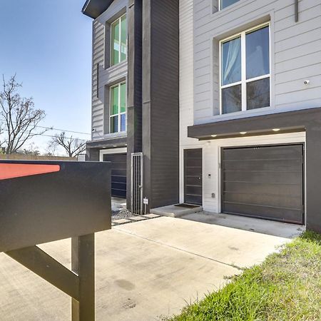 3 Mi To Dtwn Modern Townhome With Yard In יוסטון מראה חיצוני תמונה