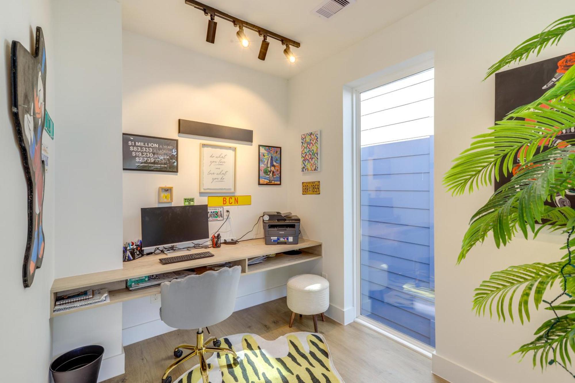 3 Mi To Dtwn Modern Townhome With Yard In יוסטון מראה חיצוני תמונה