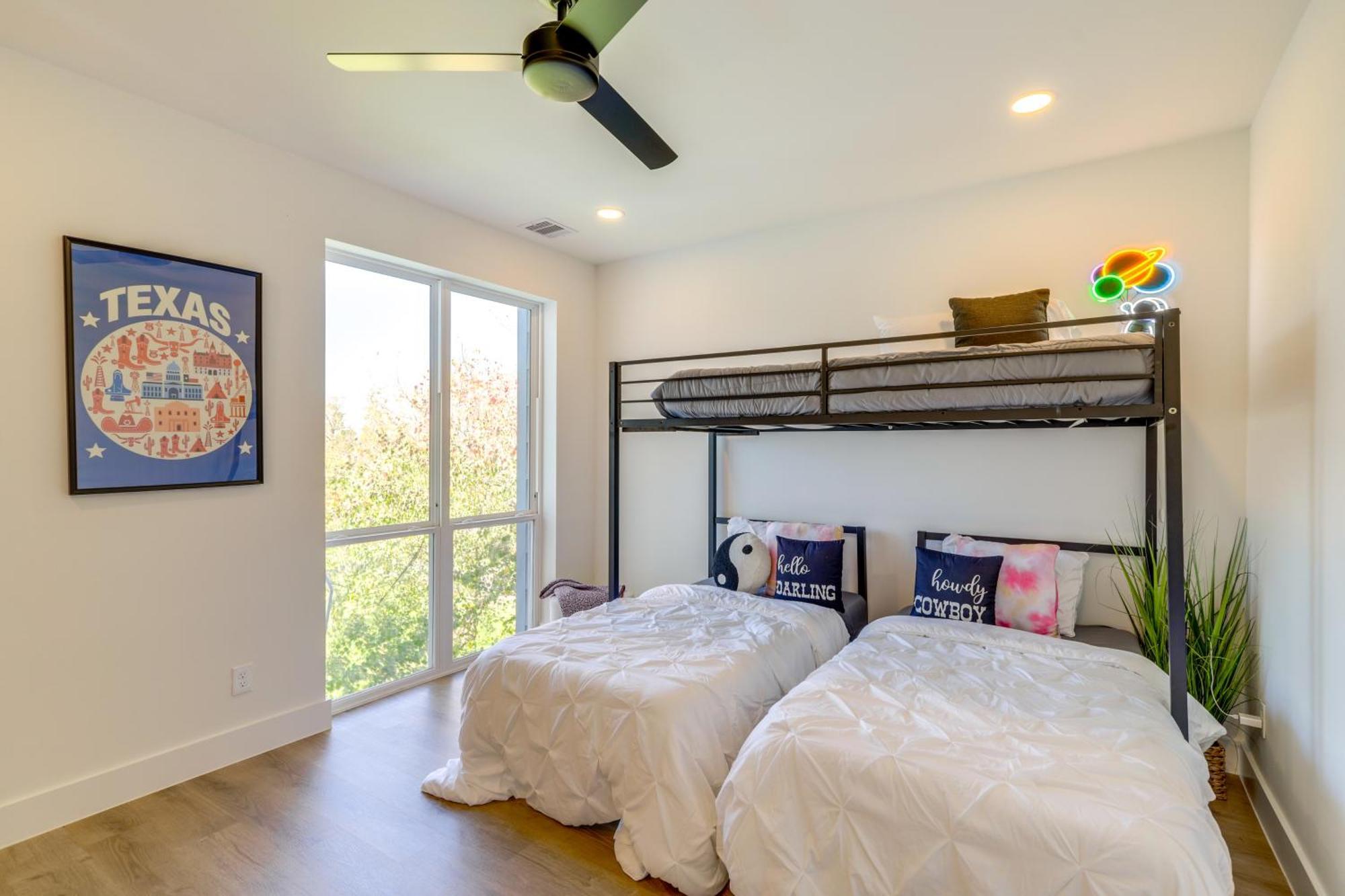 3 Mi To Dtwn Modern Townhome With Yard In יוסטון מראה חיצוני תמונה