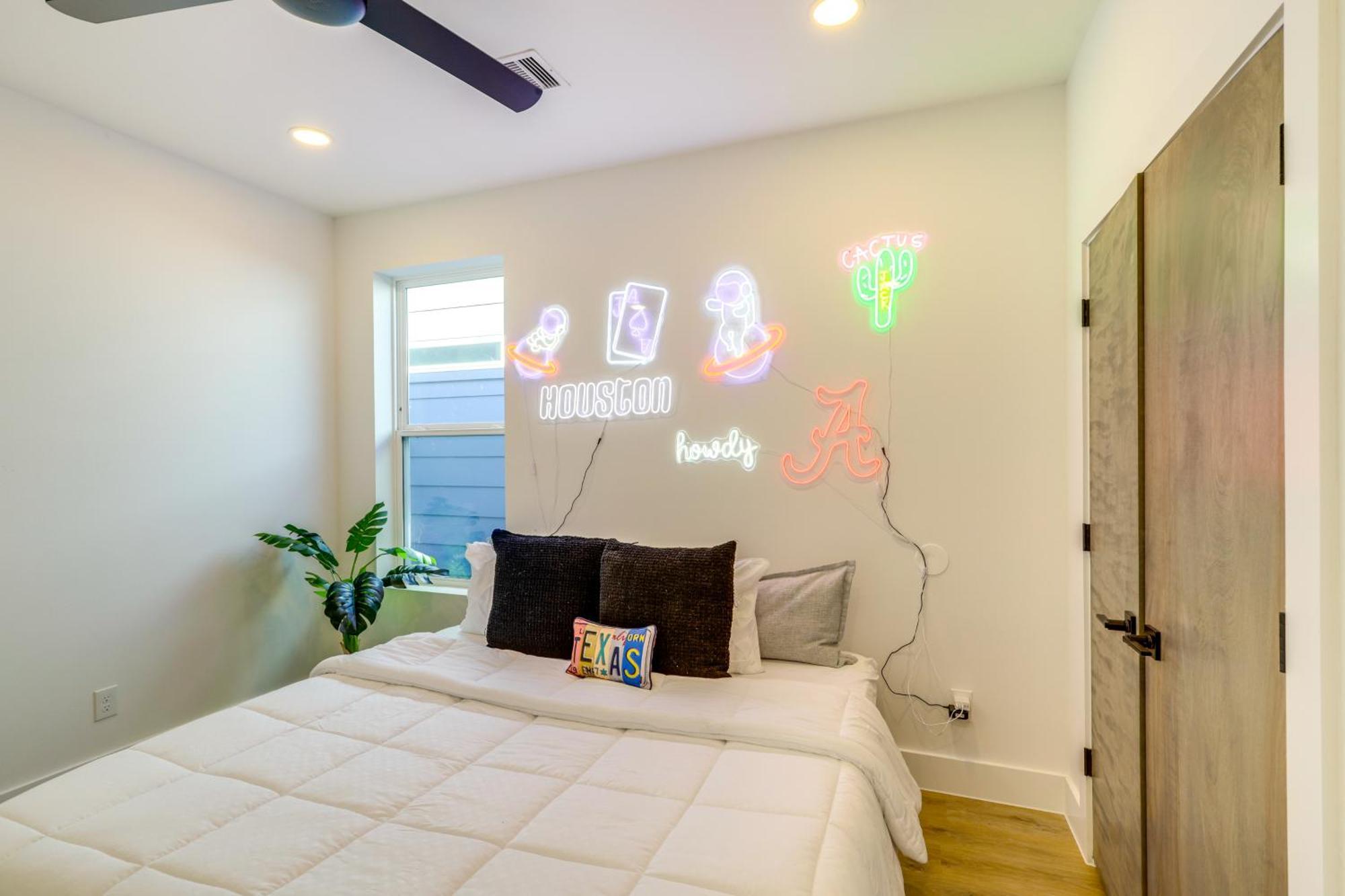 3 Mi To Dtwn Modern Townhome With Yard In יוסטון מראה חיצוני תמונה