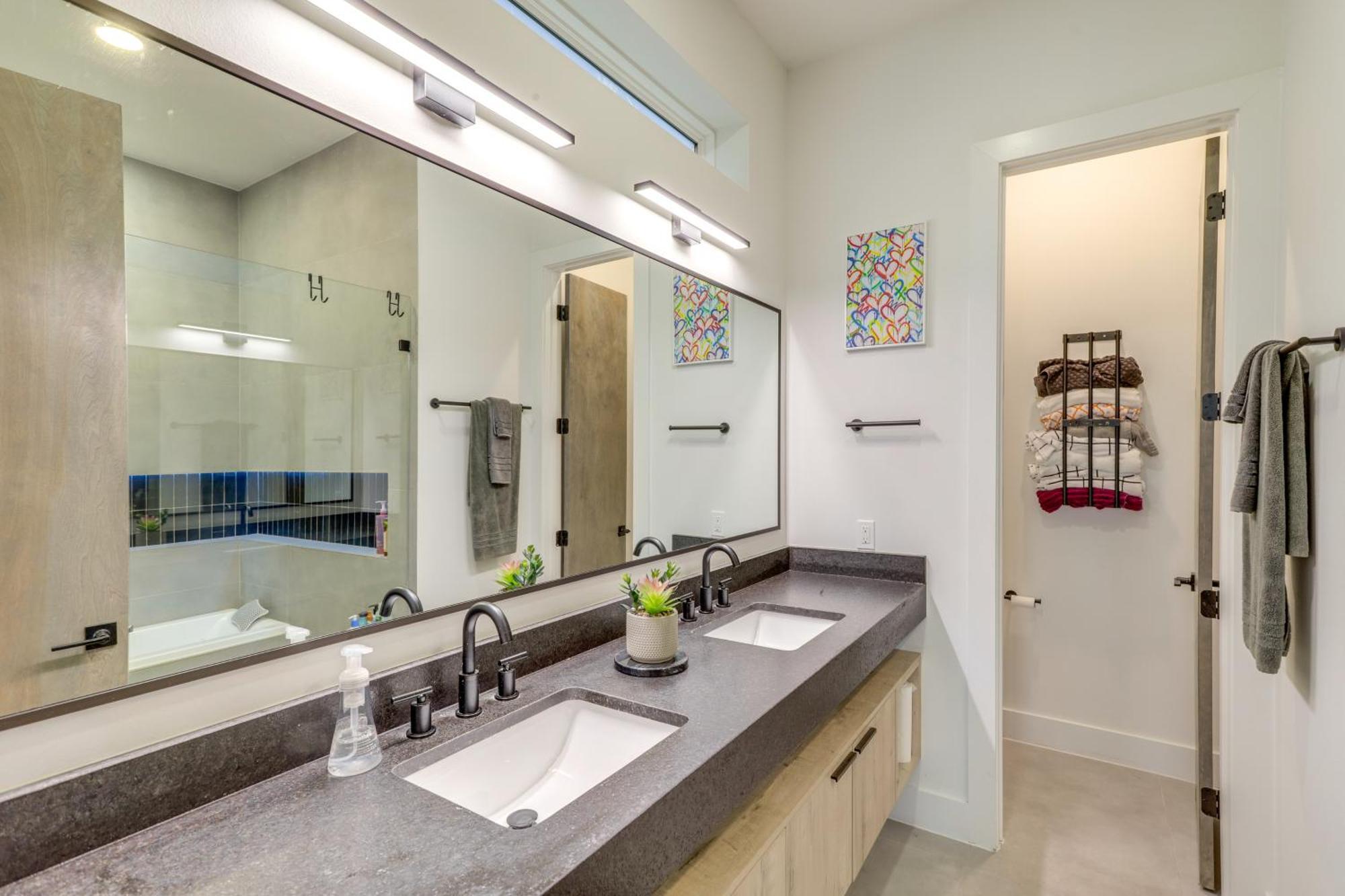 3 Mi To Dtwn Modern Townhome With Yard In יוסטון מראה חיצוני תמונה