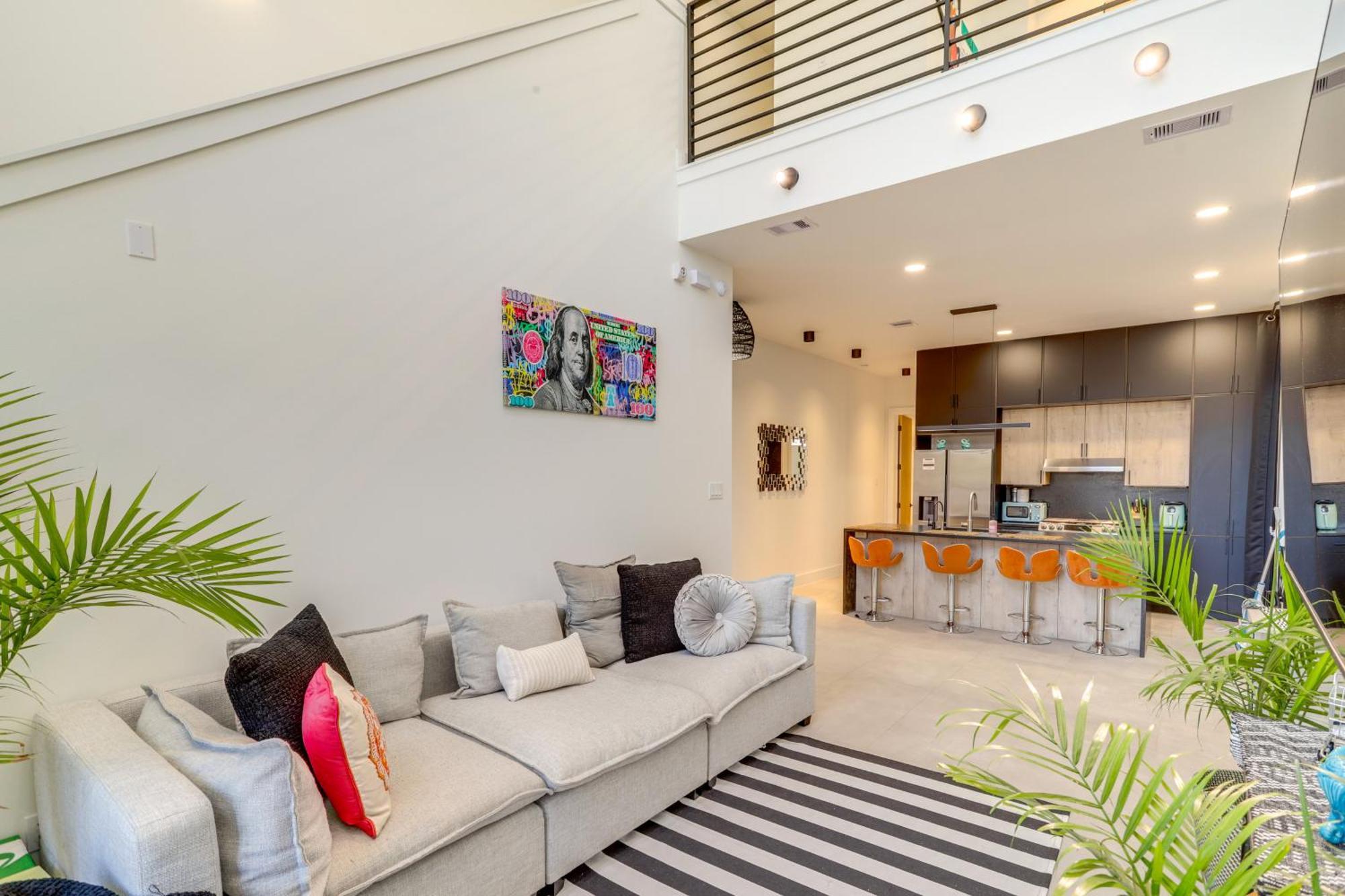 3 Mi To Dtwn Modern Townhome With Yard In יוסטון מראה חיצוני תמונה