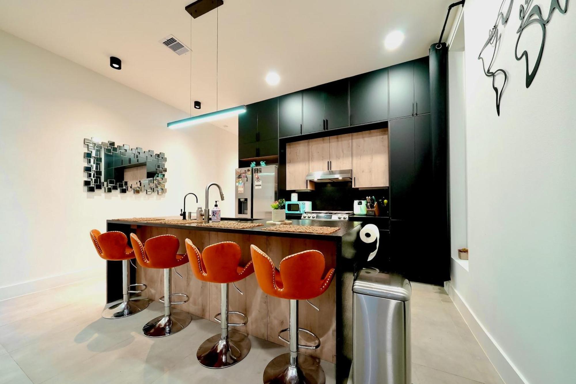 3 Mi To Dtwn Modern Townhome With Yard In יוסטון מראה חיצוני תמונה