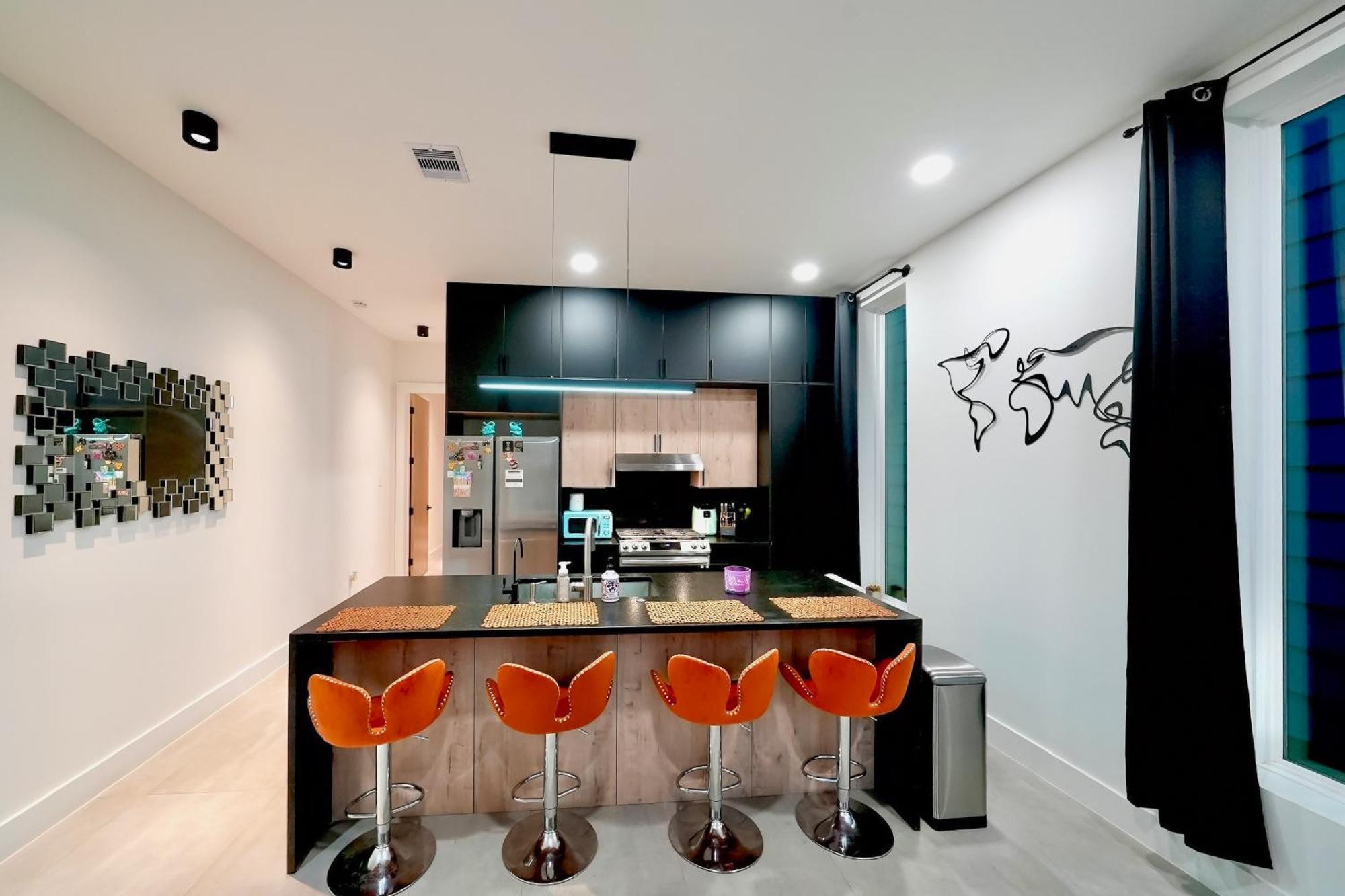 3 Mi To Dtwn Modern Townhome With Yard In יוסטון מראה חיצוני תמונה