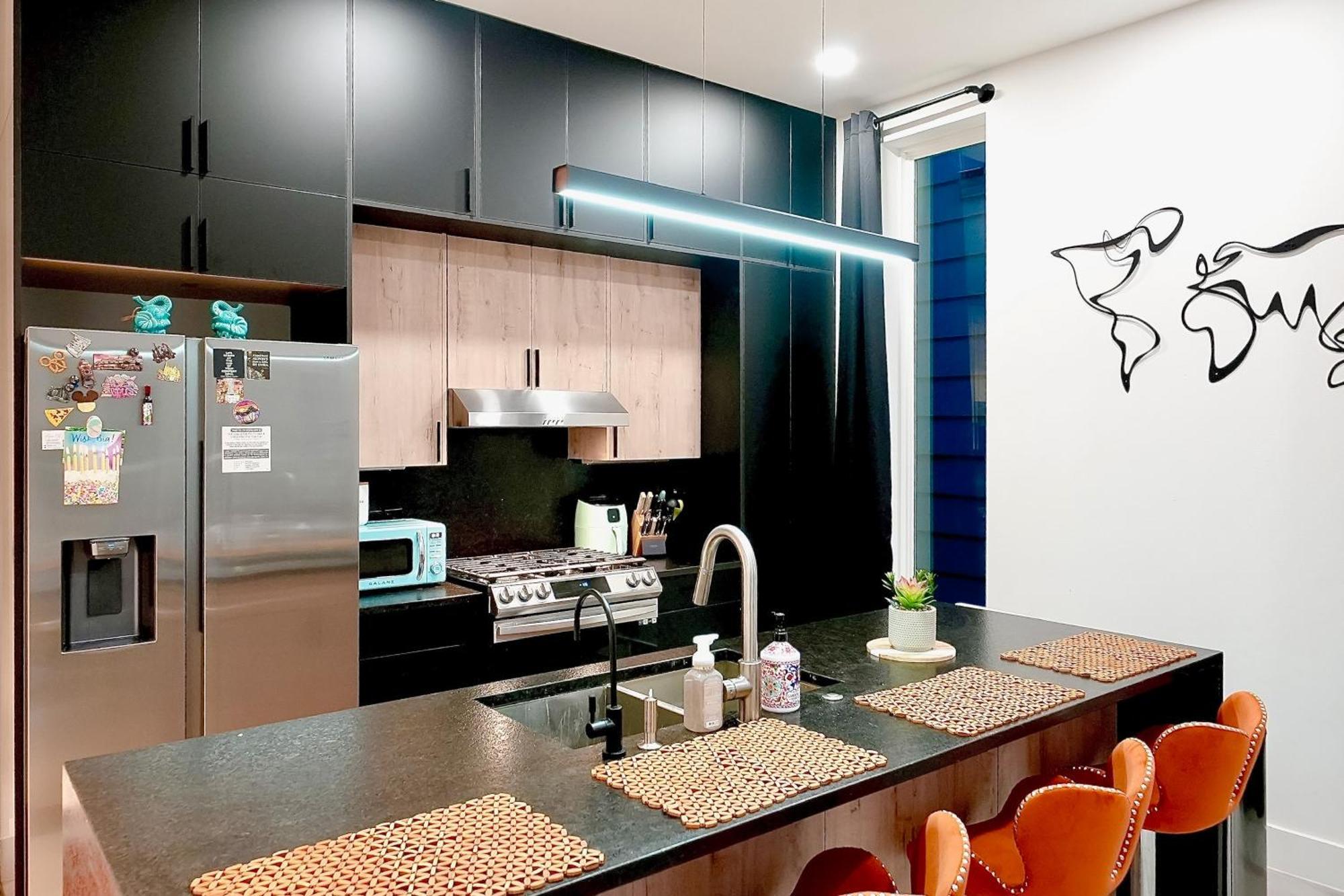 3 Mi To Dtwn Modern Townhome With Yard In יוסטון מראה חיצוני תמונה